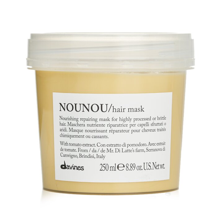 Davines Nounou Hair Mask (For Highly Processed or Brittle Hair) 250ml