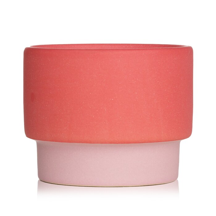 Paddywax Color Block Ceramic Candle - Sparkling Grapefruit 170g