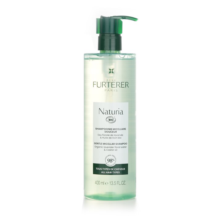 Rene Furterer Naturia Gentle Micellar Shampoo (For All Hair Types) 400ml