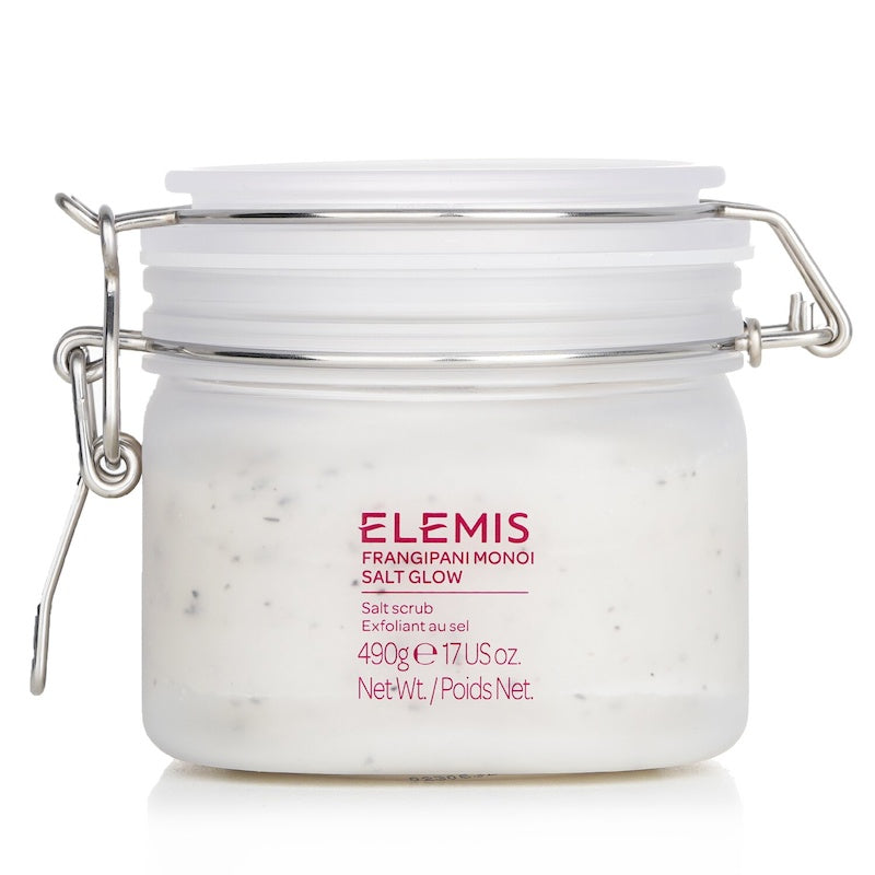 Elemis Frangipani Monoi Salt Glow Salt Scrub Exfoliant 490g