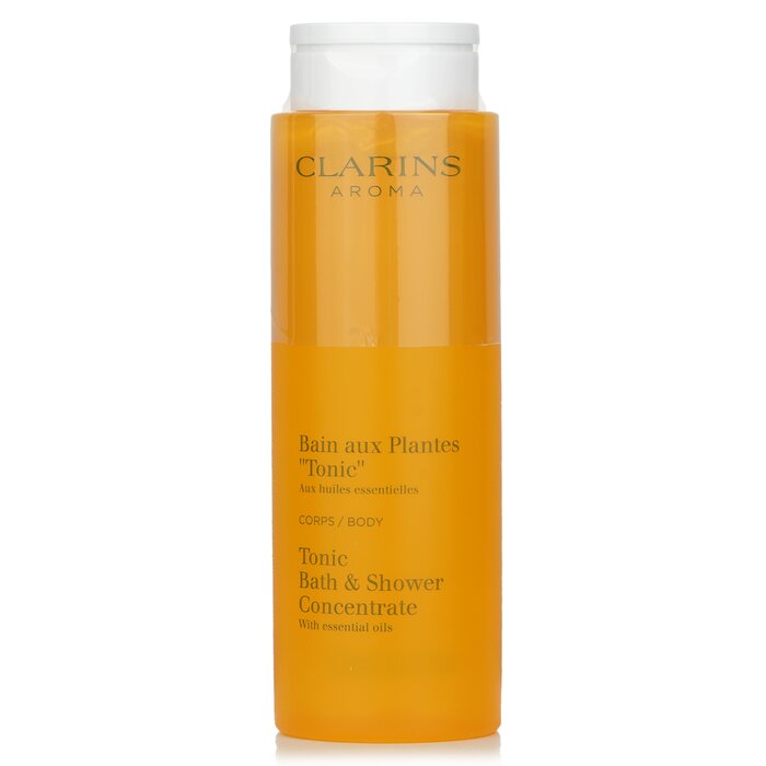 Clarins Tonic Bath &amp; Shower Concentrate With Essential Oils 200ml