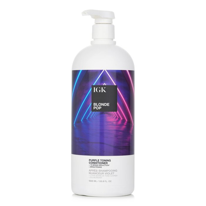 IGK Blonde Pop Purple Toning Conditioner 1000ml