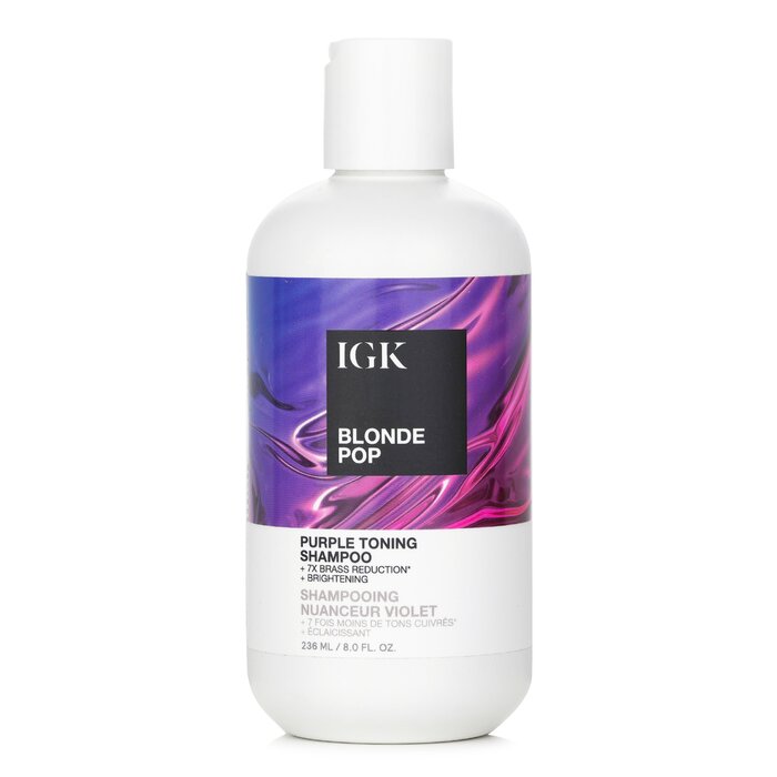 IGK Blonde Pop Purple Toning Shampoo 236ml