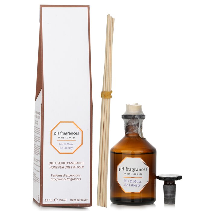 pH fragrances Home Perfume Diffuser Iris &amp; Musc de Liberty 100ml