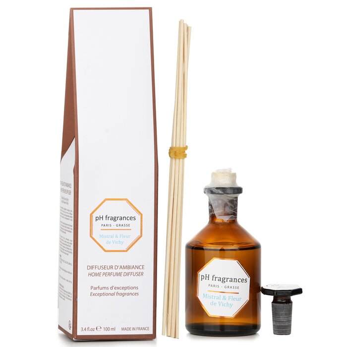 pH fragrances Home Perfume Diffuser - Mistral &amp; Fleur De Vichy 100ml