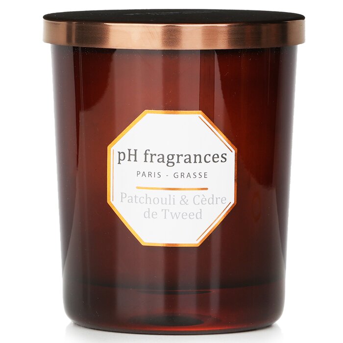 pH fragrances Scented Candle - Patchouli &amp; Cedre De Tweed 180g