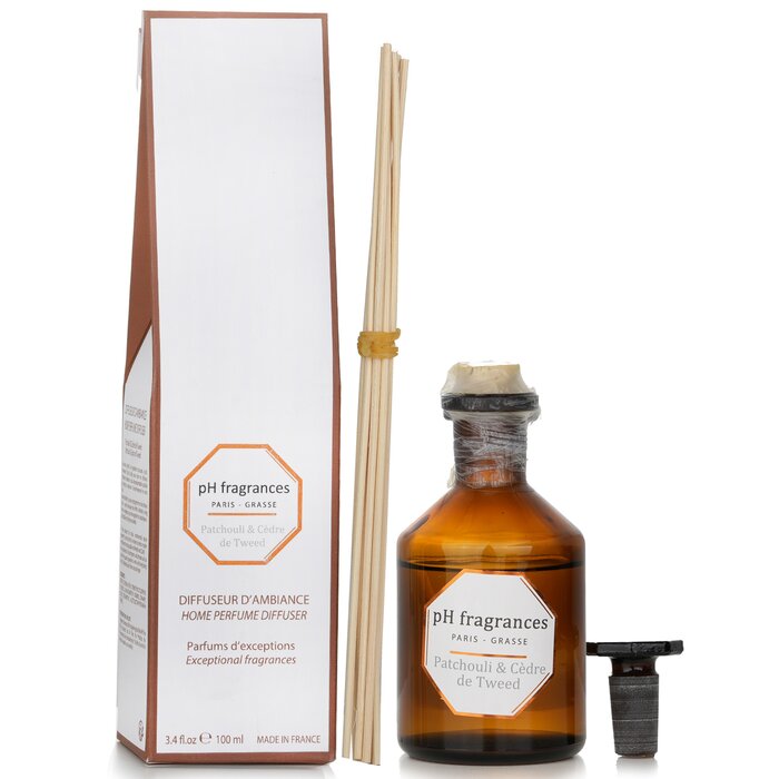 pH fragrances Home Perfume Diffuser - Patchouli &amp; Cedre De Tweed 100ml