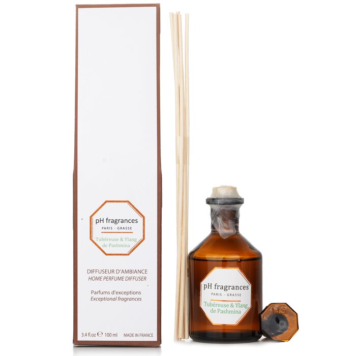 pH fragrances Home Perfume Diffuser Tuberose &amp; Ylang Of Pashmina 100ml