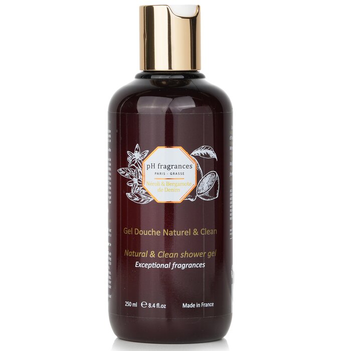 pH fragrances Natural &amp; Clean Shower Gel 250ml