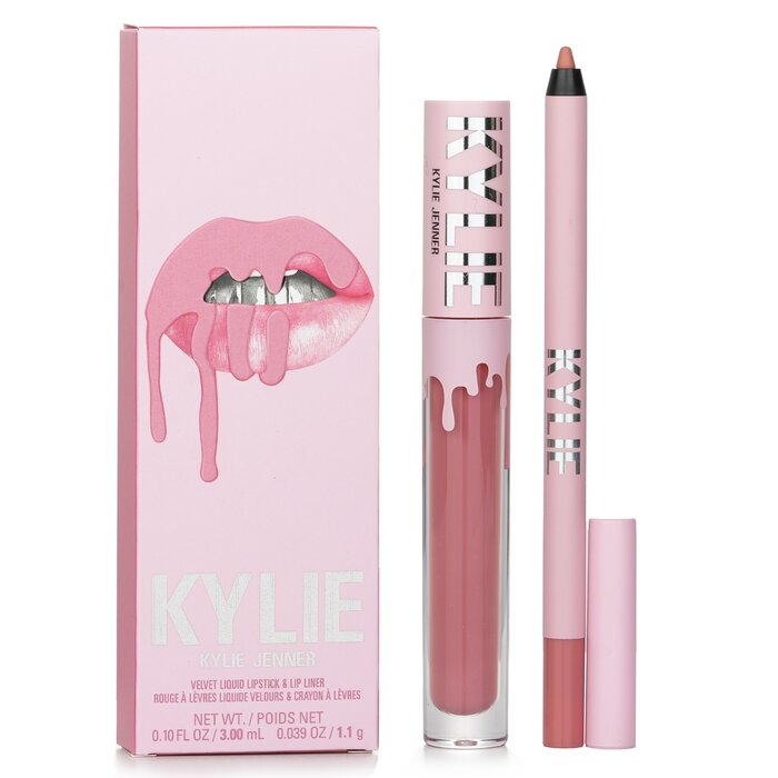Kylie By Kylie Jenner Velvet Lip Kit: Liquid Lipstick 3ml + Lip Liner 1.1g - 