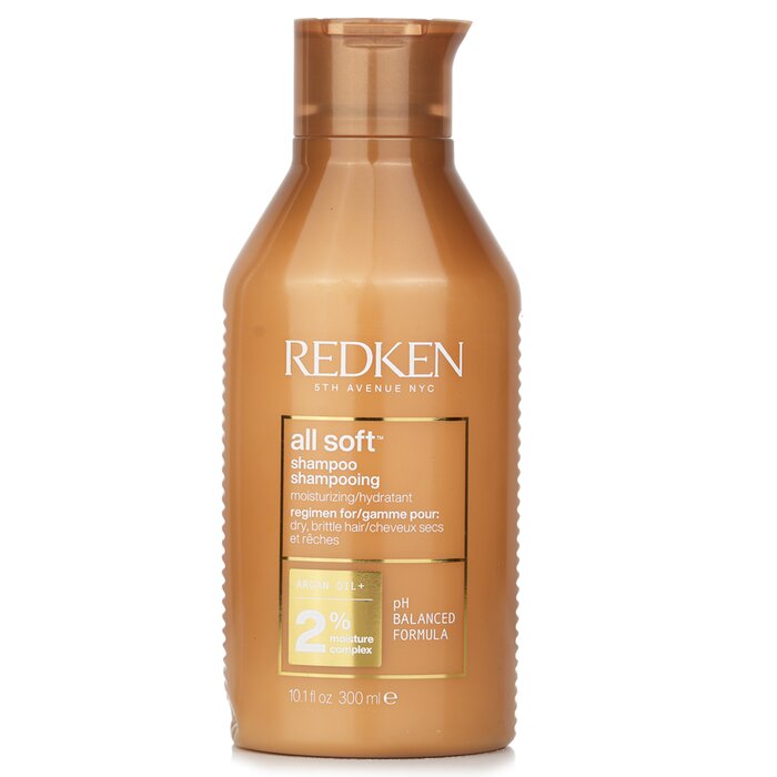 Redken All Soft Shampoo (For Dry Brittle Hair) 300ml
