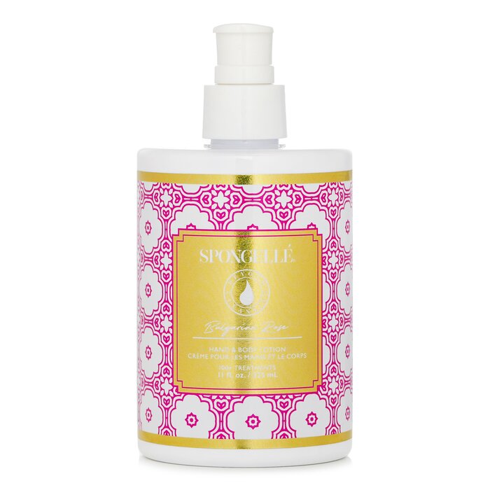 Spongelle Hand &amp; Body Lotion - Bulgarian Rose 325ml