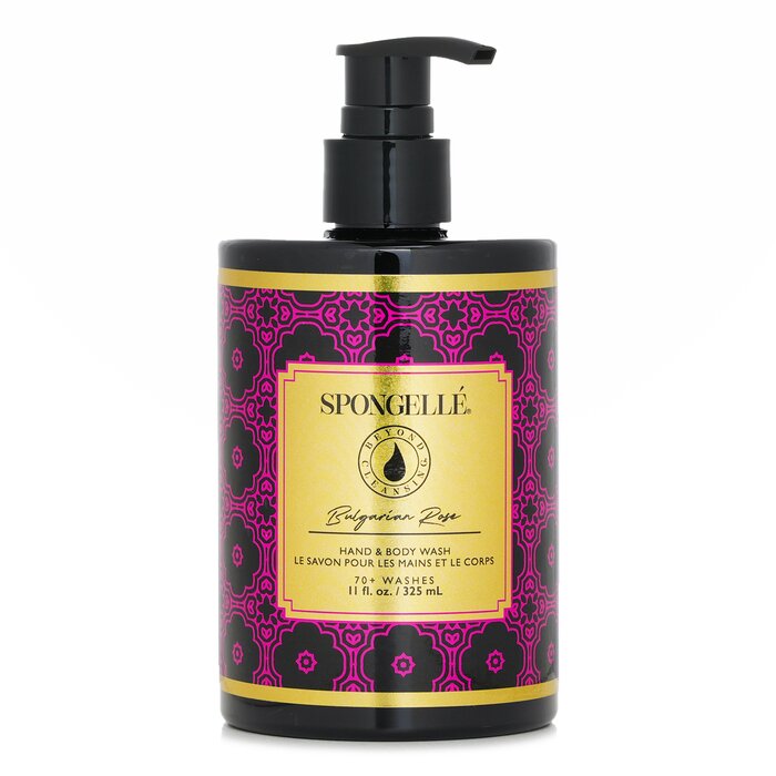 Spongelle Hand &amp; Body Wash - Bulgarian Rose 325ml