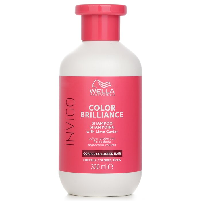 Wella Invigo Color Brilliance Shampoo With Lime Caviar Coars Colored Hair 300ml
