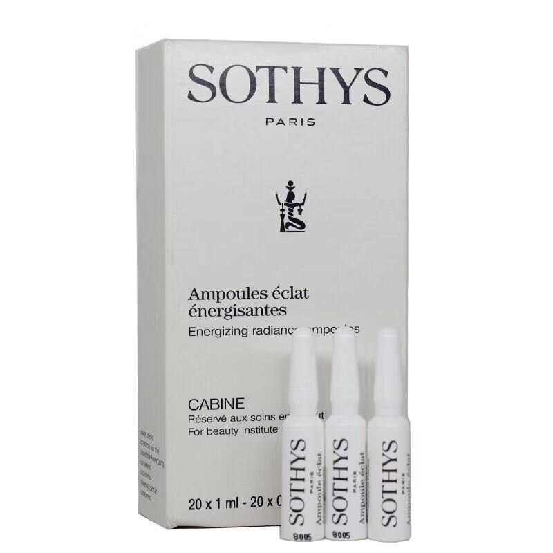 Sothys Energy Radiance Ampoule 1ml x 20 Amp