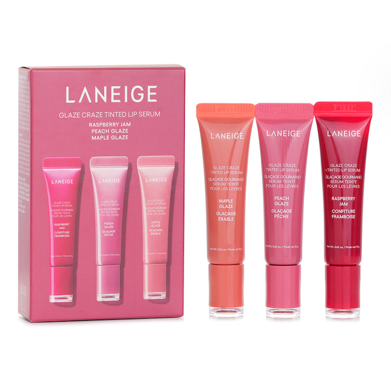 Laneige Glaze Craze Tinted Lip Serum Set - 