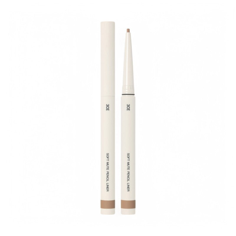 3CE Soft Mute Pencil Liner - 7 Colors Oatmeal Gray
