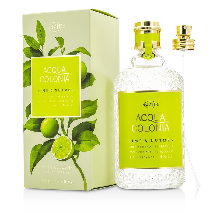 4711 Acqua Colonia Lime &amp; Nutmeg Eau De Cologne Spray 170ml/5.7oz