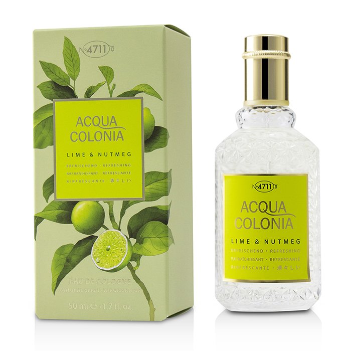 4711 Acqua Colonia Lime &amp; Nutmeg Eau De Cologne Spray 50ml/1.7oz