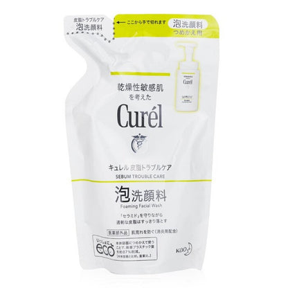 Curel Sebum Trouble Care Foaming Facial Wash Refill 289865 130ml / 4.3oz