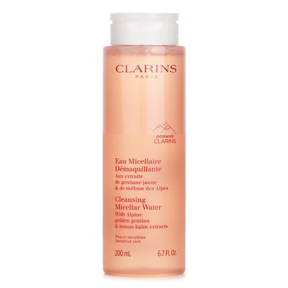 Clarins Cleansing Micellar Water with Alpine Golden Gentian &amp; Lemon Balm Extracts - Sensitive Skin(Random Packaging) 200ml