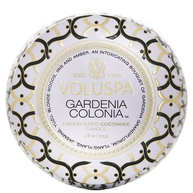 Voluspa Mini Tin Candle - Gardenia Colonia 113g