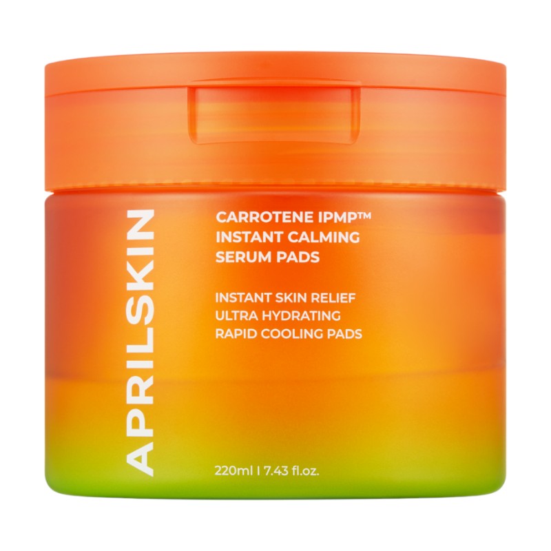 APRILSKIN Carrotene IPMP Instant Calming Serum Pads 80 pads