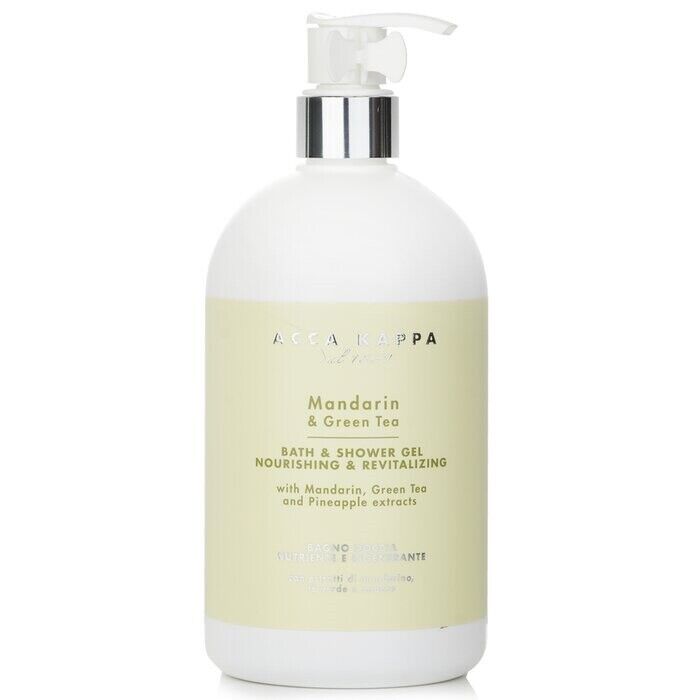 Acca Kappa Mandarin &amp; Green Tea Bath &amp; Shower Gel 026342 500ml/17oz