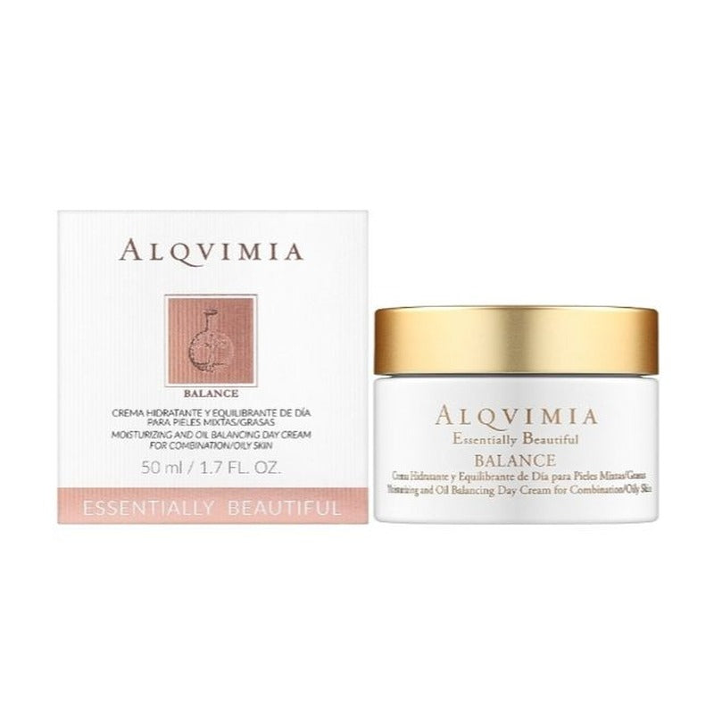 Alqvimia Moisturizing and Oil Balancing Day Cream for Combination/Oily Skin 50ml