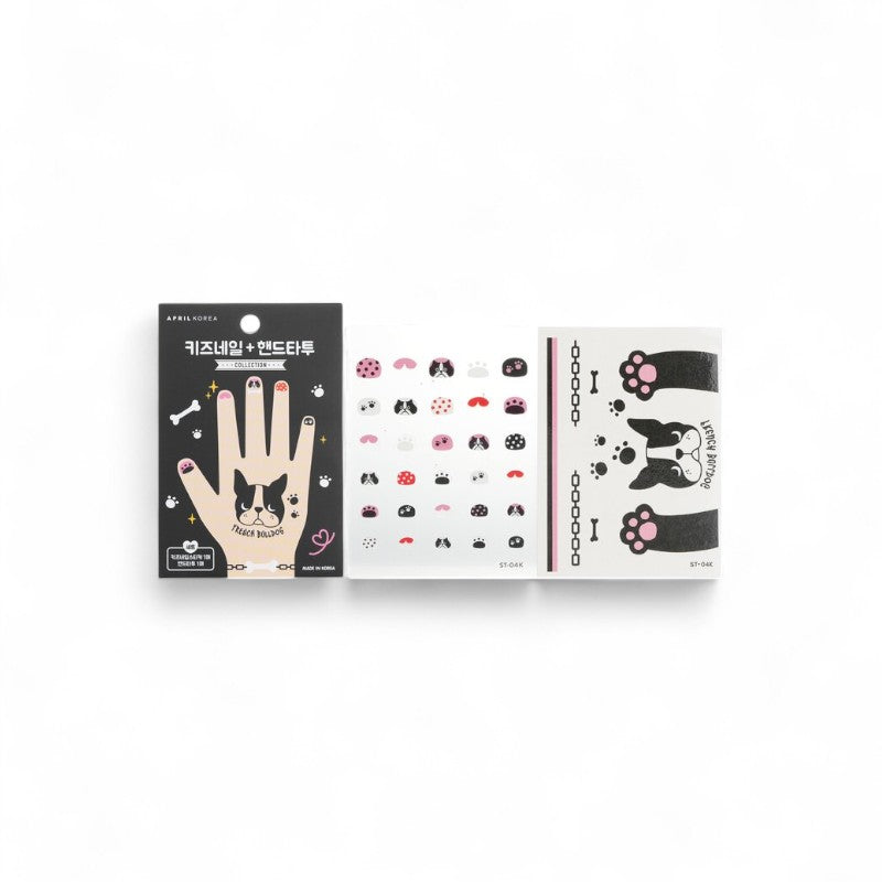 April Korea April Nail + Hand Tattoo - 