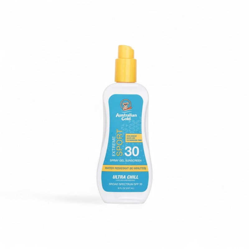 Australian Gold Extreme Sport Spray Gel with Ultra Chill SPF 30 72068/A70875 237ml/8oz