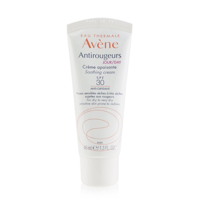 Avene Antirougeurs DAY Soothing Cream SPF 30 - For Dry to Very Dry Sensitive Skin Prone to Redness 20355 40ml/1.3oz