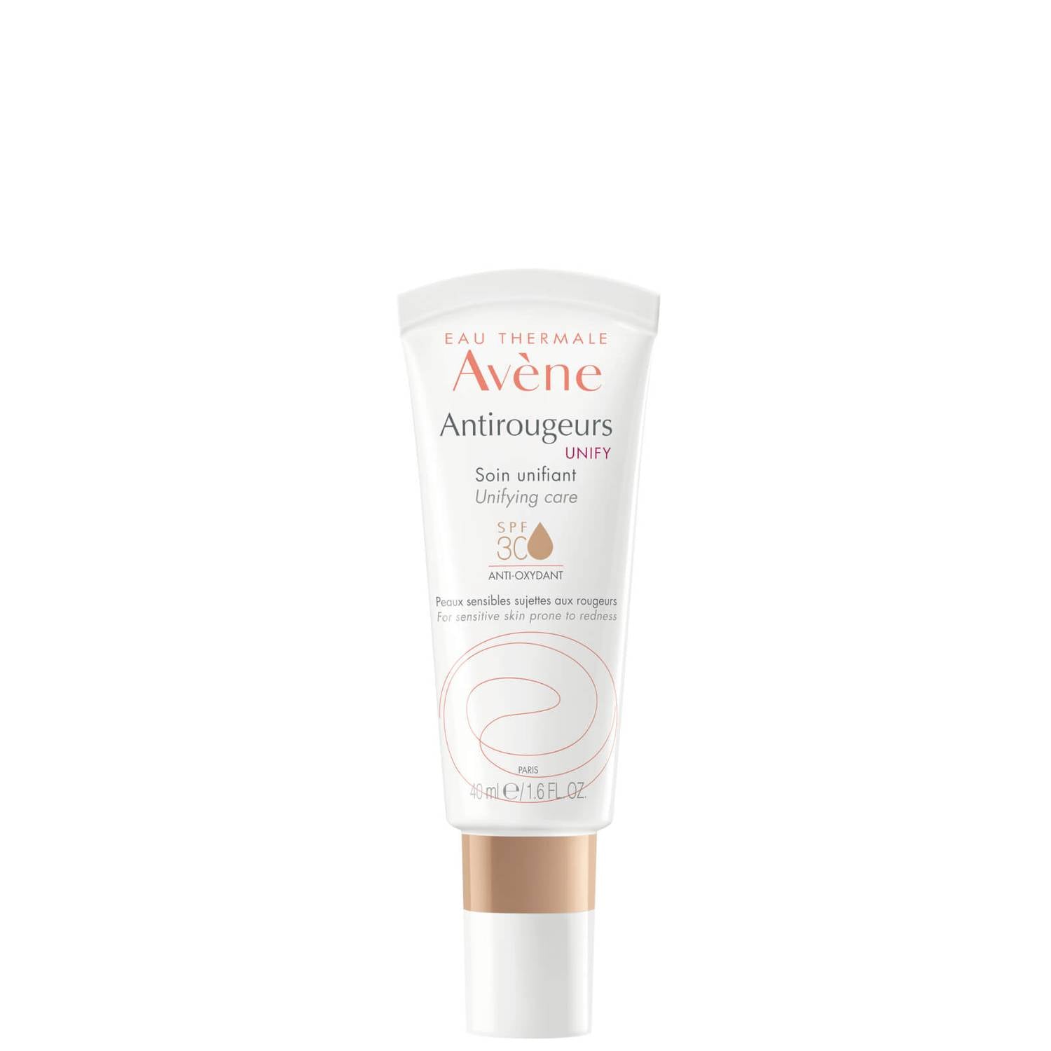 Avene Antirougeurs Unify Unifying Care SPF 30 - For Sensitive Skin Prone to Redness 20497 40ml/1.3oz