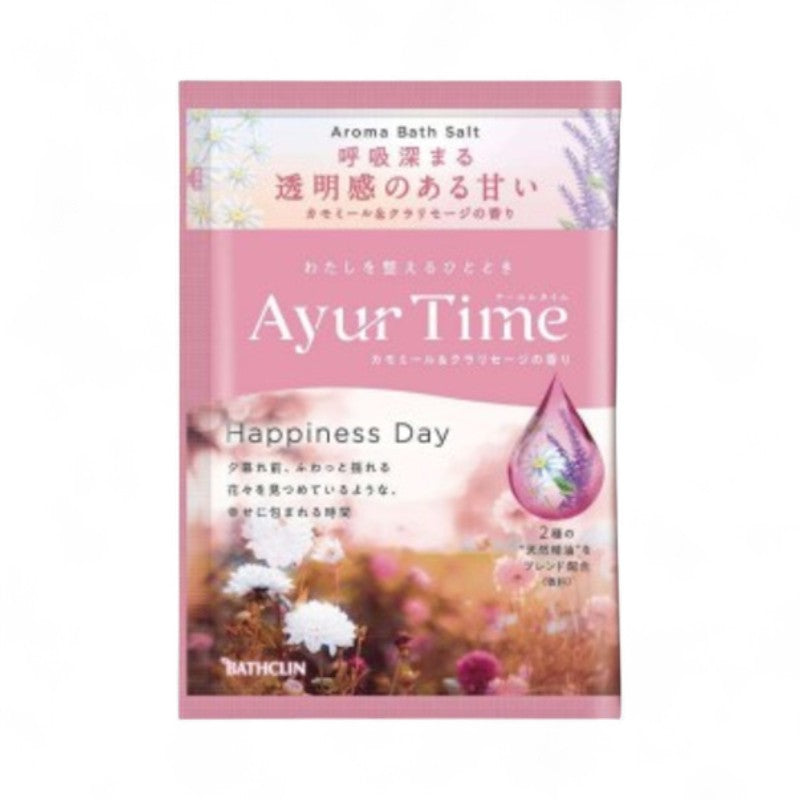 BATHCLIN Ayur Time Aroma Bath Salt Happiness Day 40g