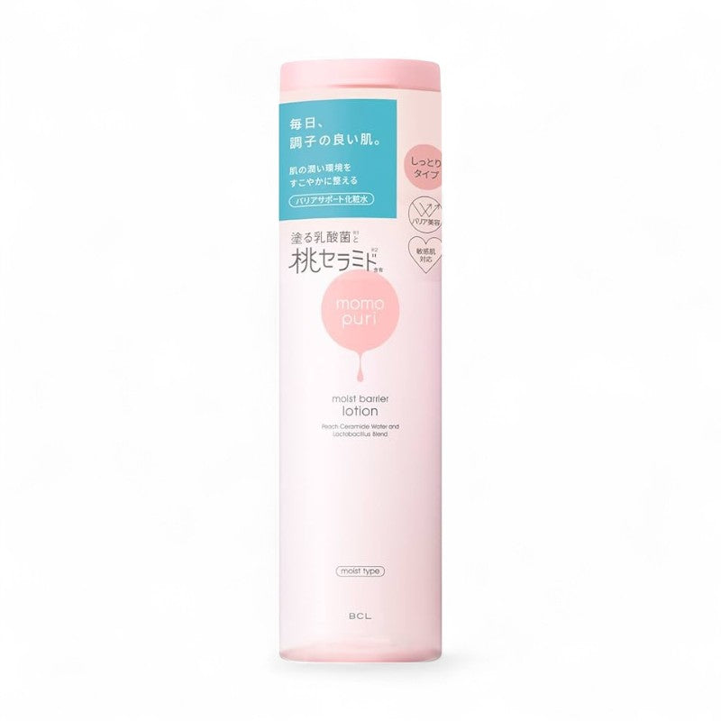 BCL Momo Puri Peach Moist Barrier Lotion Moist Types 200ml