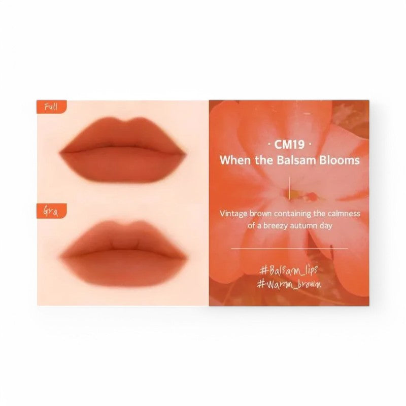 BLACK ROUGE Cream Matt Rouge 3 - 10 Colors CM19 When the Balsam Blooms