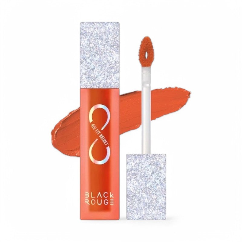 BLACK ROUGE Air Fit Velvet Tint SEASON 8 The Crystal Edition - 10 Colors A38 Pumpkin Count
