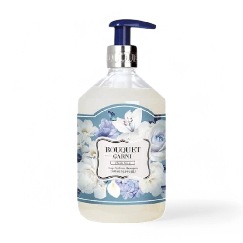 BOUQUET GARNI Shampoo - 8 Types 500ml - Clean Soap