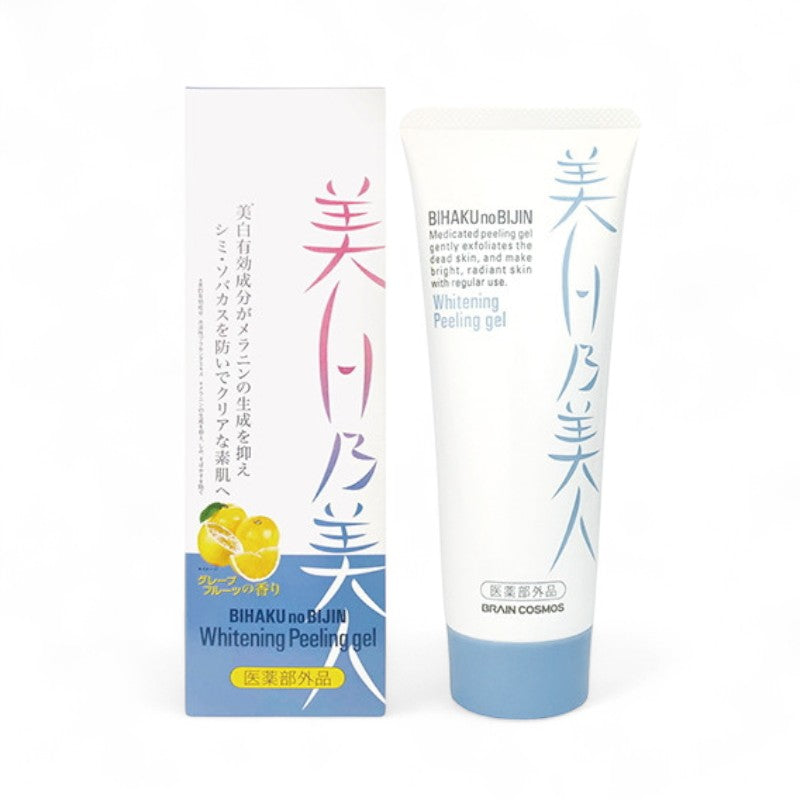 BRAIN COSMOS Bihaku No Bijin Whitening Peeling Gel 120g