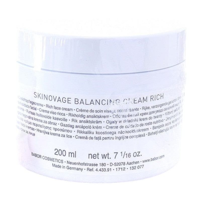 Babor Balancing Cream Rich 200ml