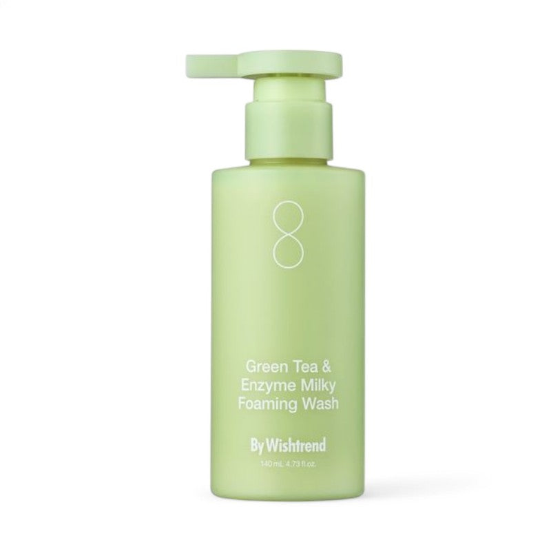 By Wishtrend Green Tea &amp; Enzyme Milky Foaming Wash 140ml