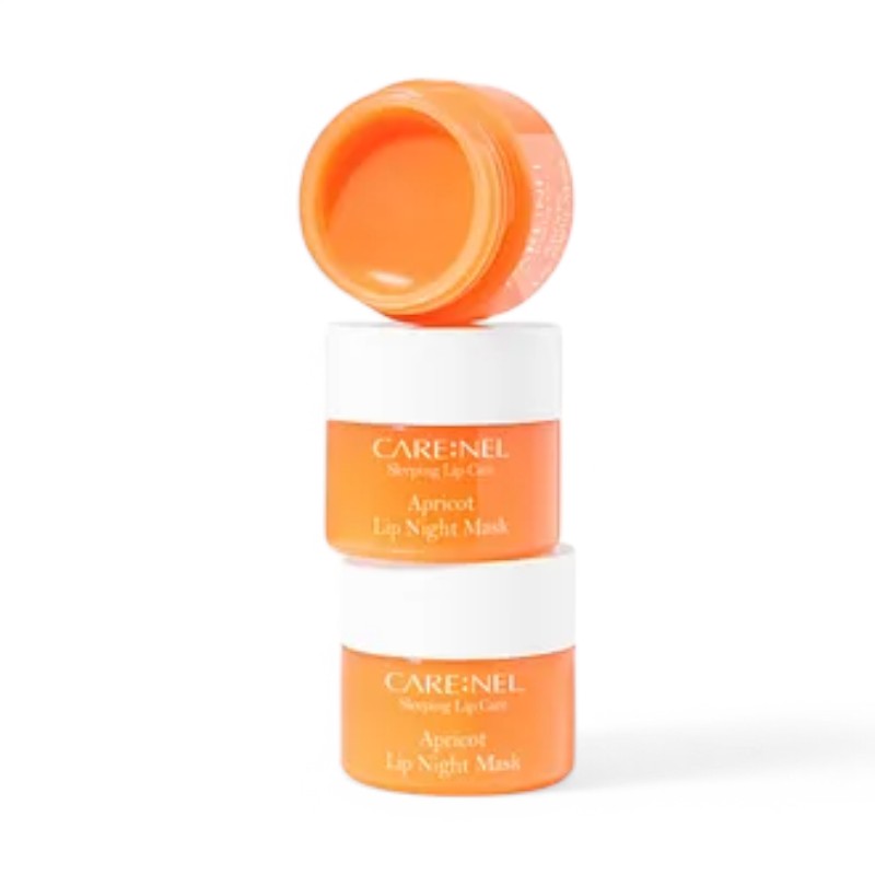 CARE:NEL Apricot Lip Night Mask Set 5g x 3 pcs