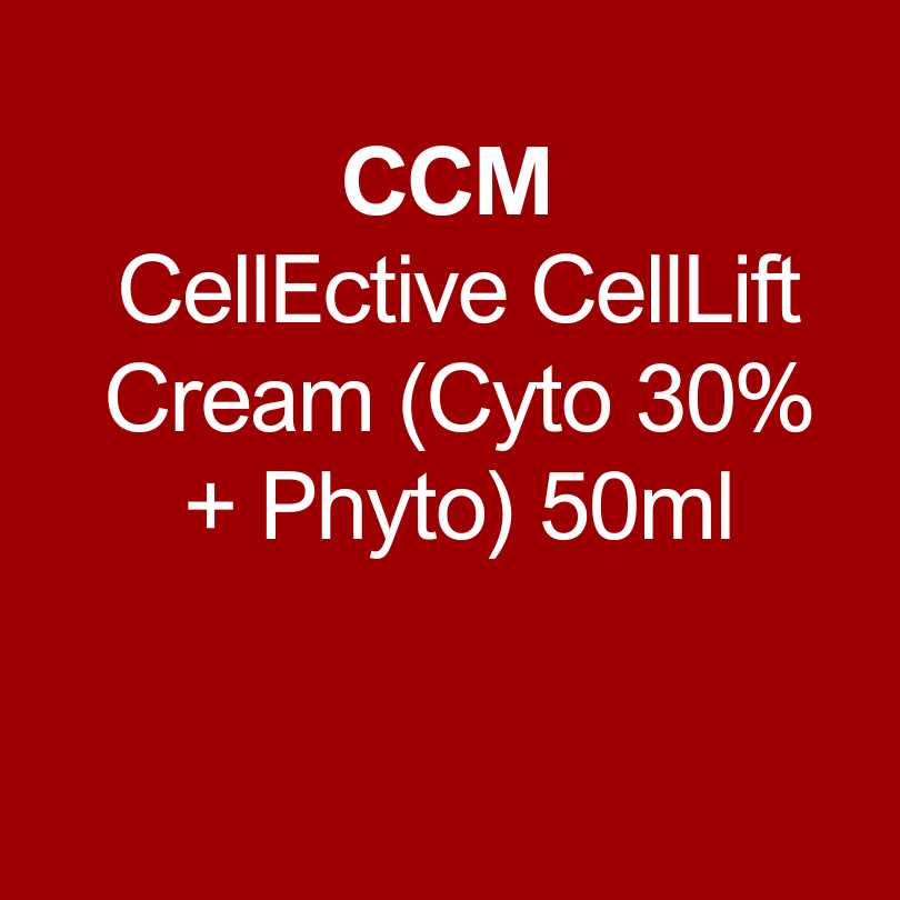 CCM CellEctive CellLift Cream (Cyto 30% + Phyto) 50ml (EXP DATE: 11/2025)