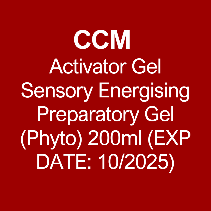 【Clearance】CCM Activator Gel Sensory Energising Preparatory Gel (Phyto) 200ml (EXP:10/25)