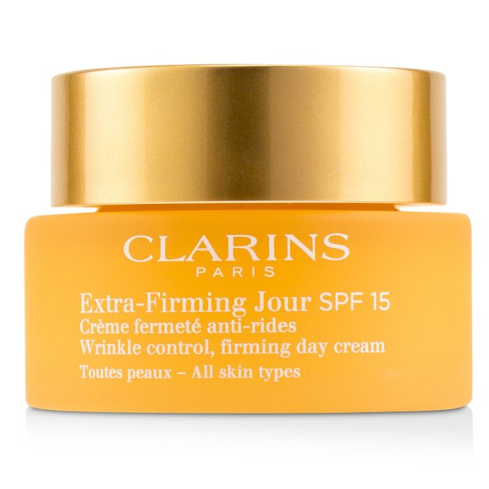 Clarins Extra-Firming Jour Wrinkle Control, Firming Day Cream SPF 15 - All Skin Types 80033512 50ml / 1.7oz (Parallel Import)