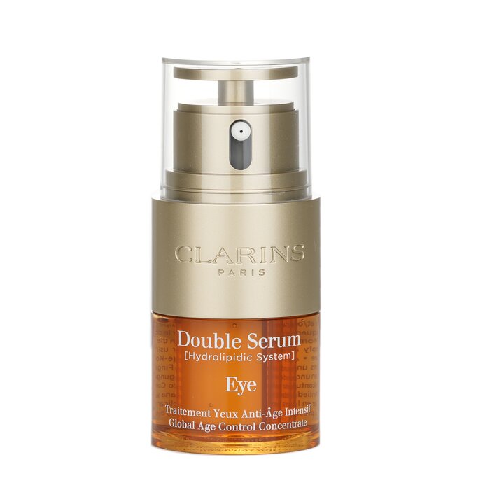 Clarins Double Serum Eye (Hydrolipidic System) Global Age Control Concentrate  20ml/0.6oz (Parallel Import)