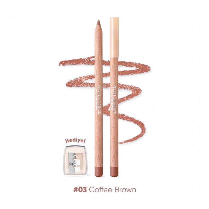 CLIO Velvet Lip Pencil Set - 4 Colors 