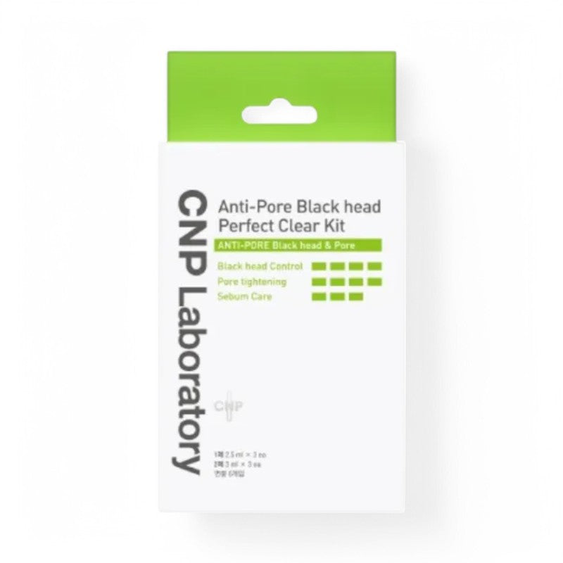 CNP Laboratory Anti-Pore Black Head Perfect Clear Kit 2023 Version - 3 sets