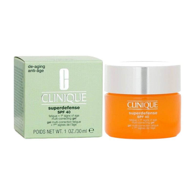 Clinique Superdefense SPF 40 Fatigue + 1st Signs Of Age Multi-Correcting Gel 89351/K435 30ml/1oz