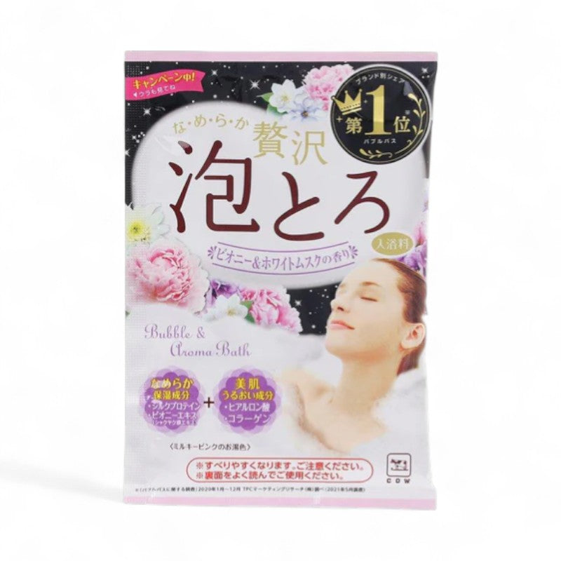 Cow Brand Soap Awatoro Bath Additives Peony & White Musk Bath Salts 30g